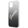 Guess GUHCP12SPCUGLSBK iPhone 12 mini5,4 czarny/black hardcase Glitter Gradient Script